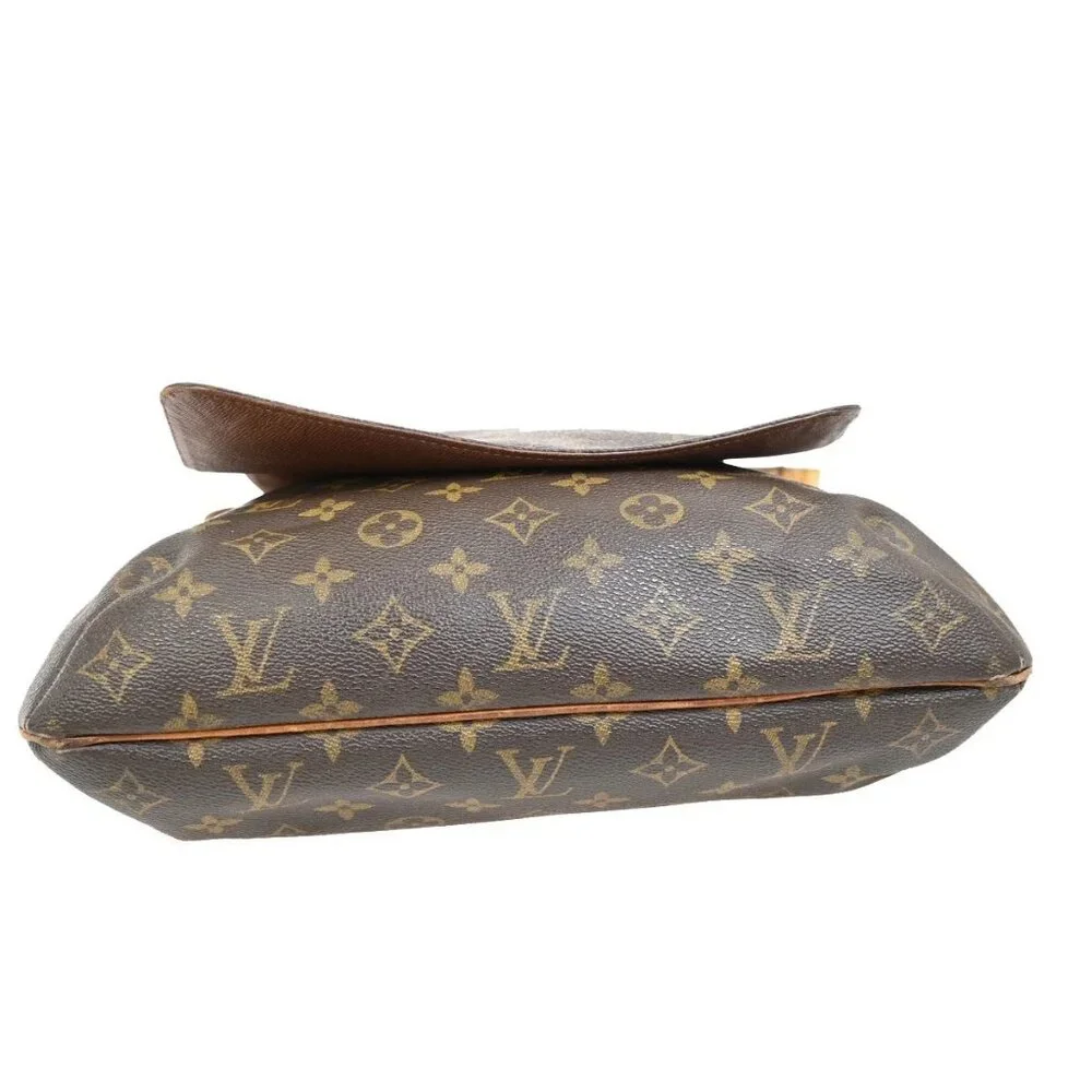 LOUIS VUITTON Musette Shoulder Bag Monogram Leather Brown France M51256 66FB896 - Picture 6 of 16